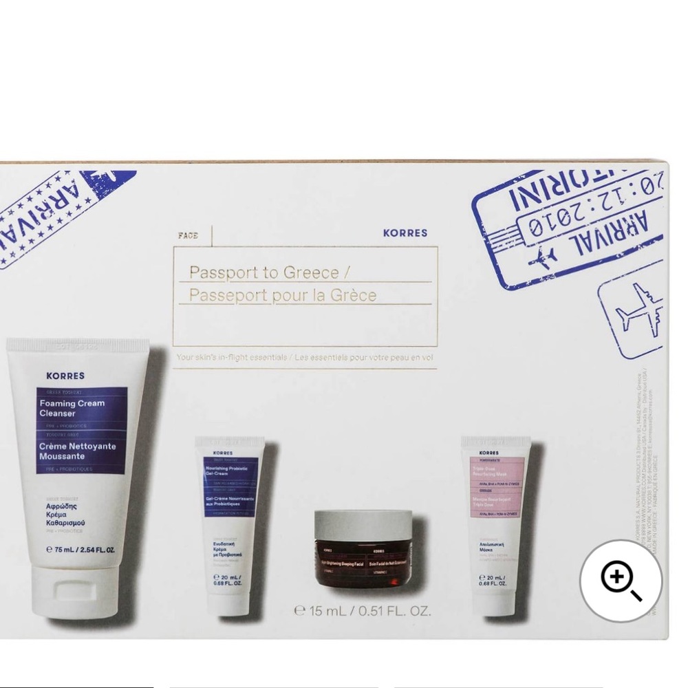 Korres Passport to Greece Skincare Set